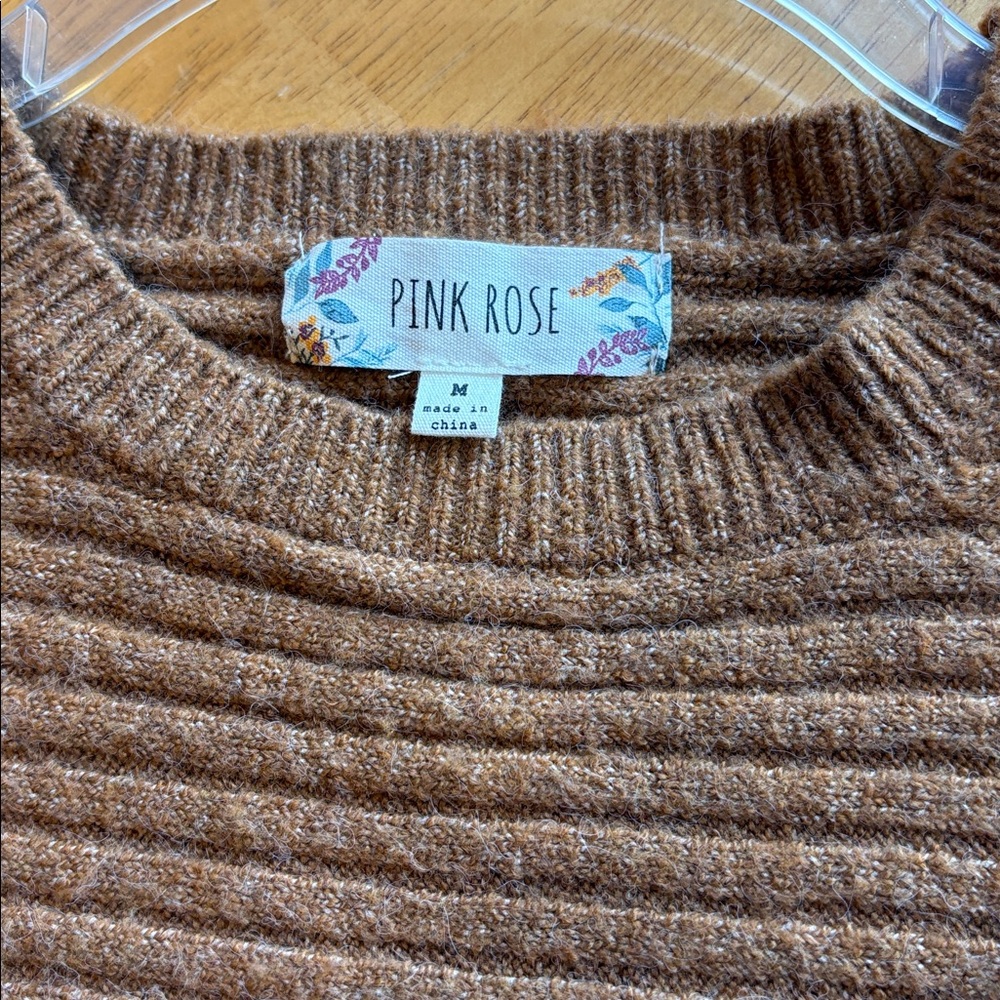 Pink Rose Brand Light Rust Tunic - Picture 2 of 5